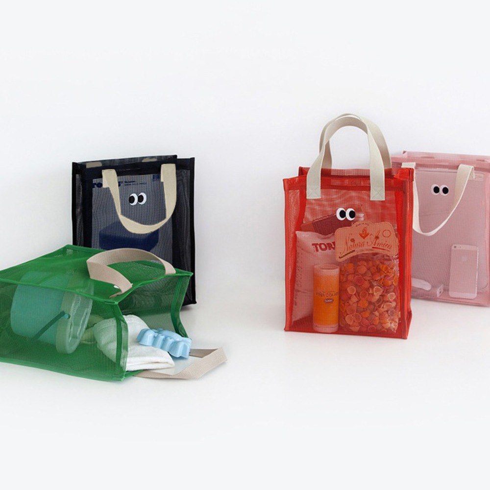 대용량 메시 소재 여름용 해변 가방, 눈꽃 무늬, 다크 - Tote Bag Beach 리뷰 및 가격